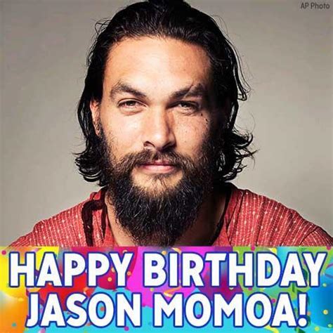 Jason Momoas Birthday Celebration Happybdayto