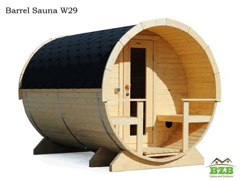 Wood Burning Sauna Kit W29 Heater Included Bzb Cabins