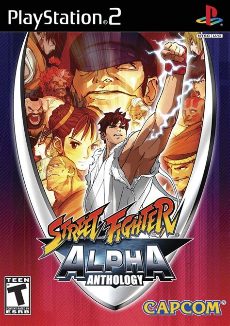 Street Fighter Alpha Anthology Ps2 Jogos De Playstation Playstation