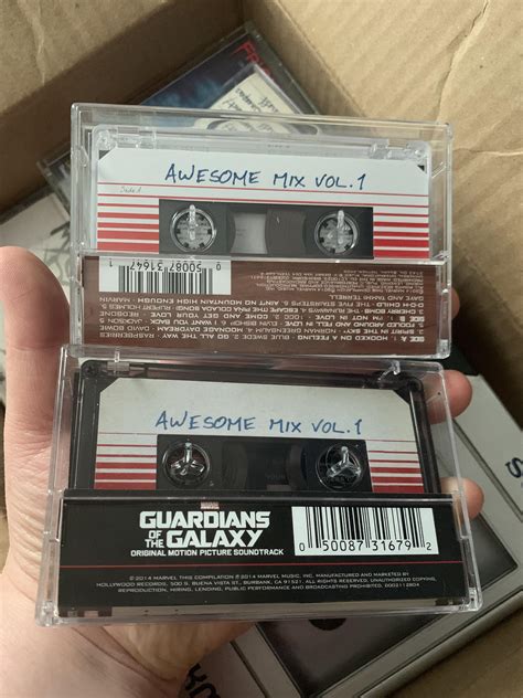 Guardians Of The Galaxy Awesome Mix Vol 1 Comparison Flip Side R