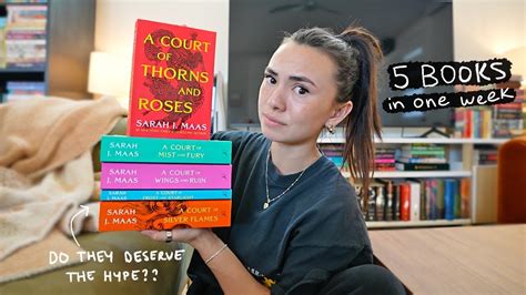 Reading The Acotar Series In One Week Youtube