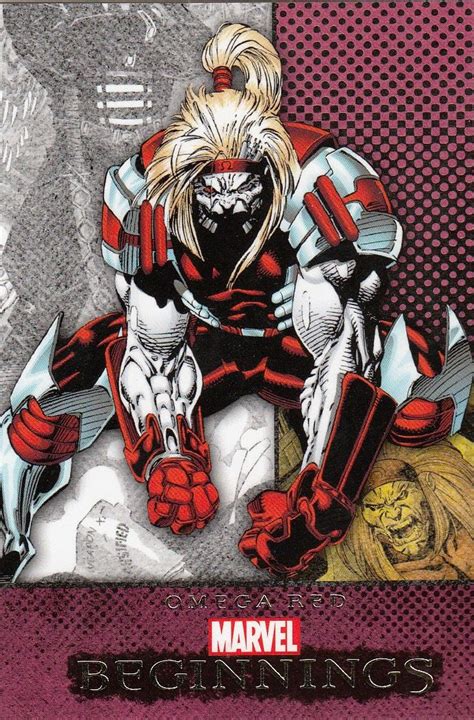 Art By Jim Lee Colors By Thomas Mason Omega Red Marvel Characters