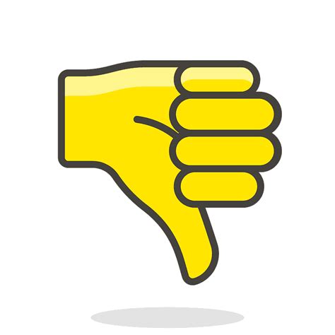 Emoji Thumbs Down Png Free Transparent Clipart Clipar Vrogue Co