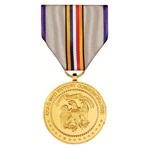 Cold War Commemorative Medal Anodized