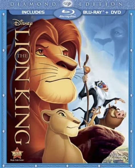 Disneys The Lion King Diamond Edition Blu Ray Dvd Animated Classic Picclick