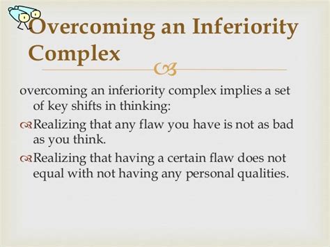 Inferiority And Superiority Complex