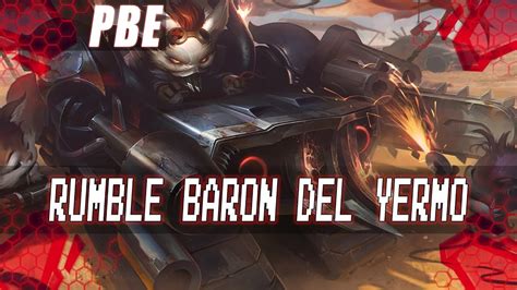 Nuevo Skin Rumble Baron Del Yermo Badlands Baron Rumble Rp