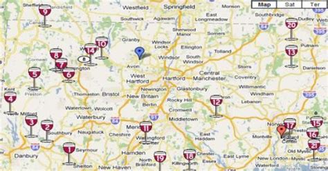 After 16 years making rosé in languedoc, france, charles and ruth simpson relocated to kent's north downs area of outstanding natural beauty, to apply their expertise to winemaking in england. Connecticut's Wine Trail map | New England Maps ...