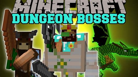 Minecraft Dungeon Bosses Intense New Boss Mobs Better Dungeons Mod
