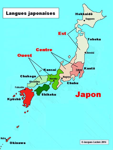 4 Iles Principales Du Japon Info ≡ Voyage Carte Plan