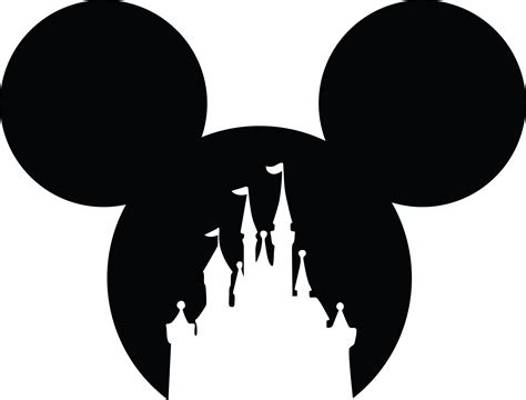 Mickey Castle Svg Disney Mickey Mouse Svg Mickey Clipart Inspire