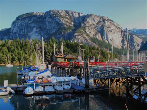 Squamish Bc Sea To Sky Highway Capital Of Canada Vancouver British