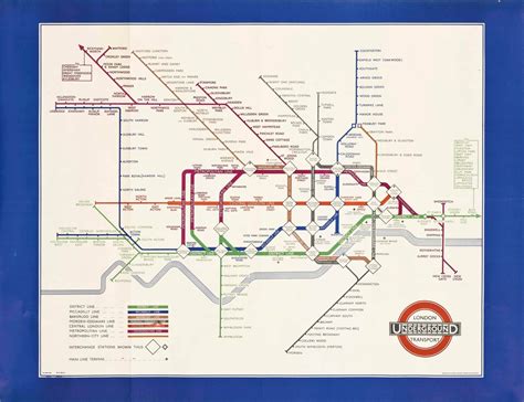 Harry Beck Henry Charles Beck 1902 1974 London Underground Map
