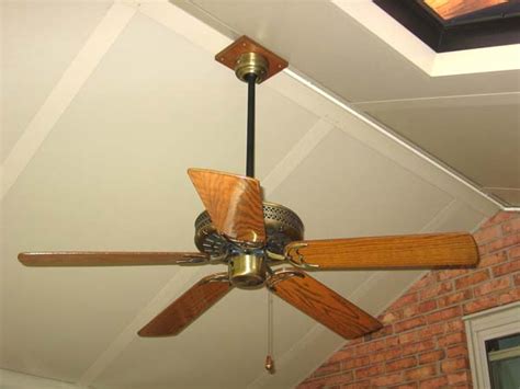 Ceiling Fan Mount For Vaulted Ceiling Rosie On The House How Do I