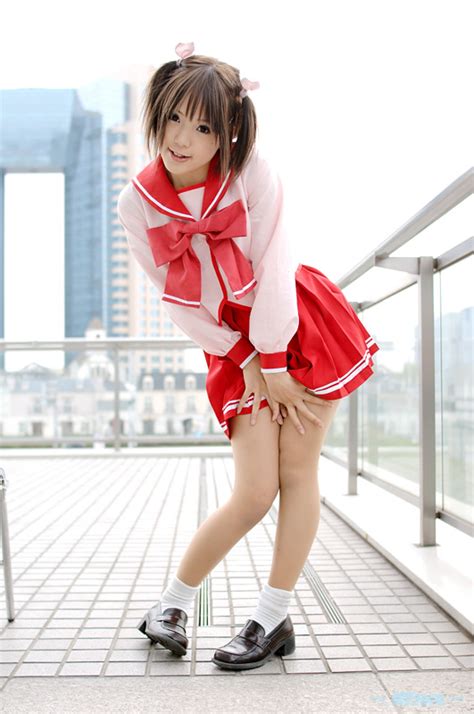 kipi san yuzuhara konomi to heart series to heart 2 1girl asian brown hair cosplay