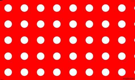 Wallpaper Dots Red White Spots Polka Ff0000 Ffffff 225° 143px 308px 2560x1536
