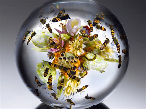 Glass Art With Natures Beauty At Its Heart Awesome Paul Stankard