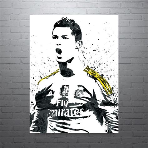Cristiano Ronaldo Real Madrid Poster Ronaldo Real Madrid Real Madrid