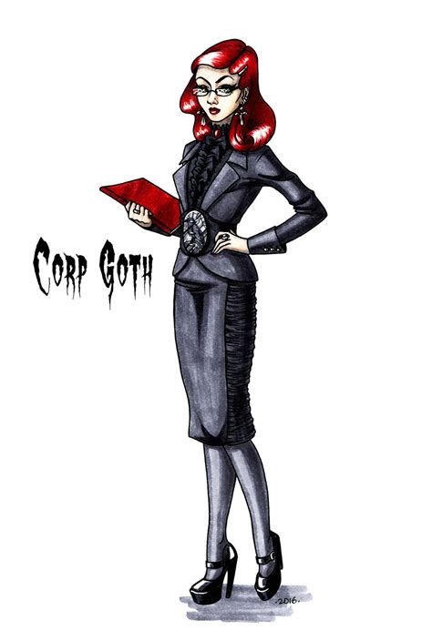 Goth Stereotype 12 Corp Goth By Hellgaprotiv On Deviantart