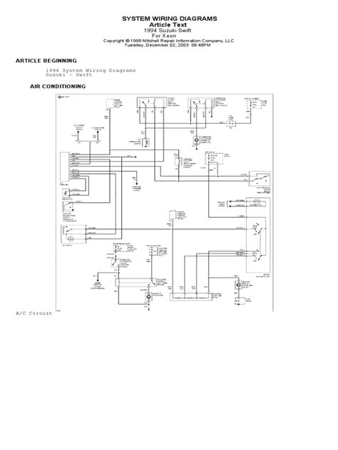 Tsb Swift Wiring Diagrams Pdf