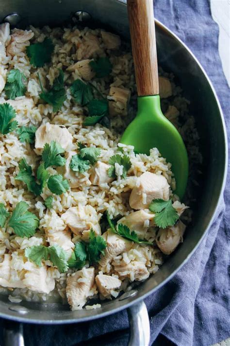 Maybe you would like to learn more about one of these? 5-Ingredient Cilantro Lime Chicken and Brown Rice Skillet ...