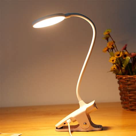 Led Desk Lamp Swing Arm Lamp 3 Color Modes Stepless Dimmingtouch