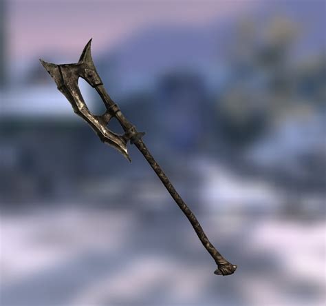 Orcish Battleaxe Blades Elder Scrolls Fandom