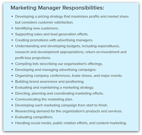 What Are The Roles And Responsibilities Of A Brand Manager