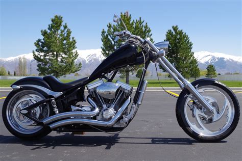 Used custom chopper for sale & salvage auction. Auto Realm | Used 2005 Black Big Dog Motorcycles Chopper ...