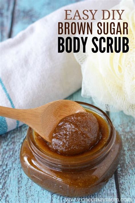 DIY Brown Sugar Body Scrub Diy Body Scrub Brown Sugar Diy Body Scrub