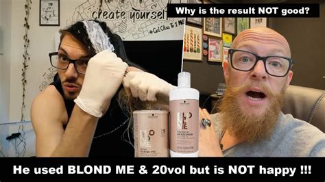 He Used Blond Me And Fiber Plex And He Is Not Happy 😳 Why Youtube