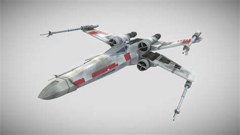 T 65 X Wing Starfighter Star Wars Download Free 3d Model By