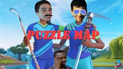 The best duo map in fortnite! Fortnite: Viajamos no tempo???|Puzzle map - YouTube