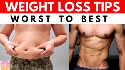 12 weight loss tips ranked from worst to best youtube