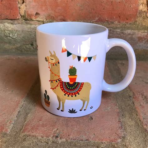 Llama Ceramic Mug - Zooniverse Designs