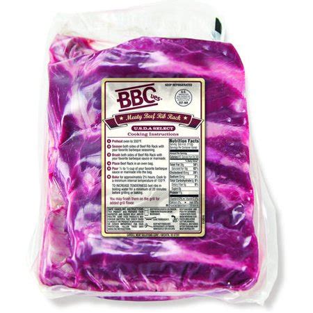 It may seem simple, but the long cooking time will infuse the rosemary flavor throughout the. Beef Chuck Riblet Rack, 1.75-3.0 lbs - Walmart.com