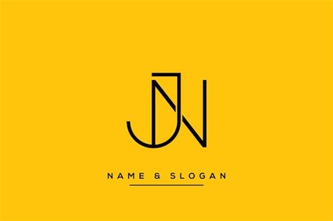 Premium Vector Logo For A Company Called Jn