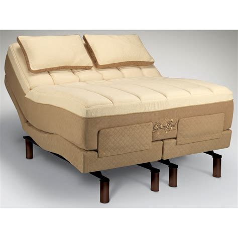 This mattress features a high carbon content tempered pocketed spring system designed to eliminate motion transfer, extra support and conformability to the bodies individual contours. Tempur-Pedic® The GrandBed King Medium-Soft Mattress and ...