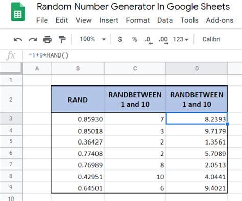 I'll click in cell j2 and type equal, randbetween, because i'm dealing with. Random Number Generator in Excel and Google Sheets | Excelchat
