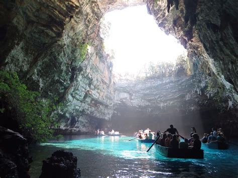 Melissani Cave Sami Greece Trip Advisor Photo Ionian Islands