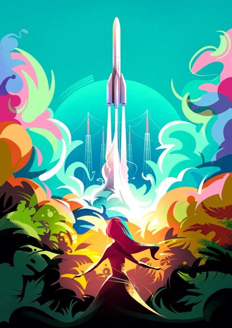 Itw Illustrator Samji Creates A Highly Colorful Universe Where A