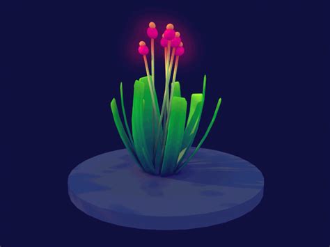 Album gallery,animated gif flowers images glitter,gif blog,images friends,facebook share,love glitter. GIF plant flowers bioluminescence - animated GIF on GIFER - by Akik