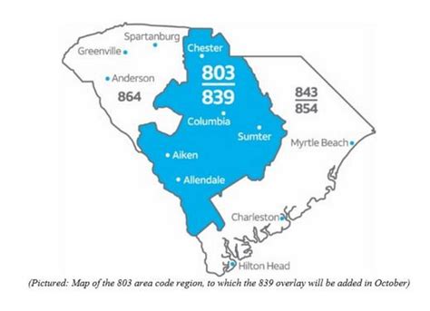 South Carolina Area Code Map Verjaardag Vrouw 2020 Gambaran Images