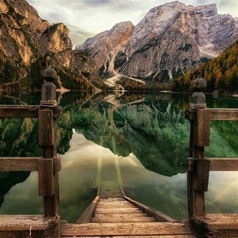 Lake Braies Dolomites Italy Photo By Marco De Naro Places To Travel
