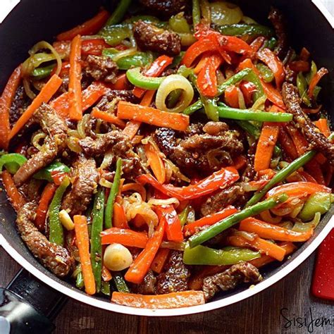 Chinese Beef Stir Fry With Crispy Vegetables Recipe Is On Sisijemimah