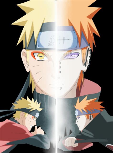 Naruto And Pain Naruto Shippuden Sasuke Anime Naruto Minato E Naruto