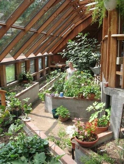 50 Awesome Attached Greenhouse Design Ideas Earthship Home