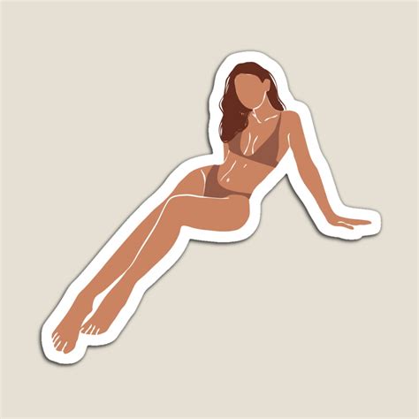 Girl In Nude Swimsuit By Moschiorini Redbubble Brown Swimsuit Tan My Xxx Hot Girl
