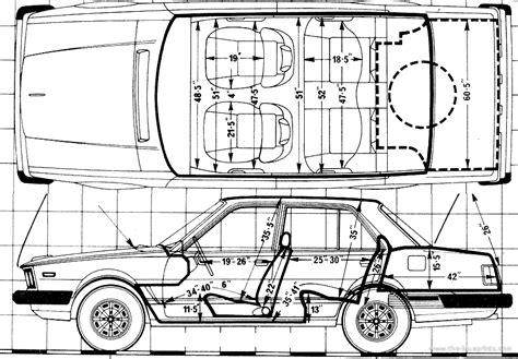 Honda Accord Ex 4 Door 1980 Honda Drawings Dimensions Pictures