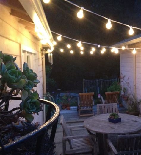 15 Best Collection Of Hanging Outdoor String Lights At Home Depot